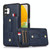 For Samsung Galaxy A73 5G Wristband Kickstand Wallet Leather Phone Case(Blue)