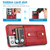 For Samsung Galaxy S21 Ultra 5G Wristband Kickstand Wallet Leather Phone Case(Red)