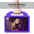 For Lenovo Tab M9 LTE 2023 Thumb Bracket EVA Shockproof Tablet Case(Purple)
