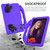For Lenovo Tab M9 LTE 2023 Thumb Bracket EVA Shockproof Tablet Case(Purple)