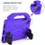 For Lenovo Tab M9 LTE 2023 Thumb Bracket EVA Shockproof Tablet Case(Purple)