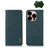 For iPhone 14 Pro Max KHAZNEH Nappa Top Layer Cowhide Leather Phone Case (Green)