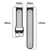 For Amazfit GTS 4 20mm Breathable Two-Color Silicone Watch Band(Orange+Grey)