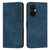 For OnePlus Nord CE 3/Nord CE 3 Lite/Nord N30 Skin Feel Stripe Pattern Leather Phone Case with Lanyard(Blue)