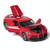 1:32 Alloy Sports Car Model With Sound And Light Boy Toy Car Decoration(Bright Black)
