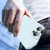 Lens Glass Film Liquid State Phone Case For iPhone 11 Pro Max(White)