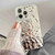 For iPhone 13 Pro Meteorite Texture Electroplating TPU Phone Case(Silver)