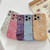 For iPhone 11 Pro Max Meteorite Texture Electroplating TPU Phone Case(Purple)