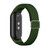 For Xiaomi Mi Band 8 Adjustable Nylon Braided Elasticity Watch Band(Green)