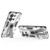 For OPPO Reno9 / Reno9 Pro 5G Supersonic Holder PC Soft TPU Phone Case(Silver)