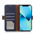 For iPhone 14 Pro Max Crazy Horse Top Layer Cowhide Leather Phone Case (Blue)