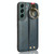 For Samsung Galaxy S22 5G Wristband Leather Back Phone Case(Blue)