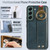 For Samsung Galaxy S22 5G Wristband Leather Back Phone Case(Blue)