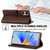 For OPPO A78 5G Global LC.IMEEKE Calf Texture Horizontal Flip Leather Case(Brown)