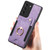 For Samsung Galaxy S21 FE 5G Retro Skin-feel Ring Multi-card Wallet Phone Case(Purple) For Samsung Galaxy S21 FE 5G Retro Skin-feel Ring Multi-card Wallet Phone Case(Purple)