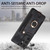 For Samsung Galaxy S21 Ultra 5G Retro Skin-feel Ring Multi-card Wallet Phone Case(Black)