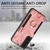For Samsung Galaxy S22+ 5G Retro Skin-feel Ring Multi-card Wallet Phone Case(Pink)