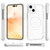 For iPhone 14 Magsafe Magnetic Acrylic Shockproof Phone Case (Transparent White)