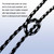 2m 1 Straight Head +1 Elbow Head 6.35mm Guitar Cable Oxygen-Free Copper Core TS Large Two-core Cable