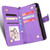 For Sony Xperia 1 IV Litchi Texture Zipper Leather Phone Case(Purple)