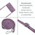 For Samsung Galaxy S21 5G Skin Feel Stripe Pattern Leather Phone Case with Lanyard(Purple) For Samsung Galaxy S21 5G Skin Feel Stripe Pattern Leather Phone Case with Lanyard(Purple)