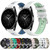 For Xiaomi Watch S2 46mm 22mm Sports Two-Color Steel Buckle Silicone Watch Band(Black+Blue)