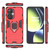 For OnePlus Nord CE 3 Magnetic Ring Holder PC + TPU Phone Case(Red)