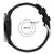 For Huawei Watch GT 2E 22mm Sports Two-Color Steel Buckle Silicone Watch Band(Starlight+Black)
