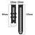 For Huawei Watch GT3 46mm 22mm Sports Two-Color Steel Buckle Silicone Watch Band(Black+Grey)