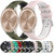 For Garmin Forerunner 645 Music 20mm Sports Two-Color Steel Buckle Silicone Watch Band(Army Green+Black)