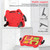 For iPad 10th Gen 10.9 2022 Ice Baby EVA Shockproof Hard PC Tablet Case(Red+Black)