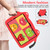 For iPad 10th Gen 10.9 2022 Ice Baby EVA Shockproof Hard PC Tablet Case(Red+Black)