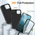 For iPhone 14 Plus Life Waterproof Rugged Phone Case(Black)