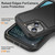 For iPhone 14 Plus Life Waterproof Rugged Phone Case(Black)