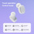 With Charging Bin Stereo Wireless Bluetooth Earphones, Style: BY17 Black