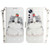 For Xiaomi 12 / 12X 3D Colored Horizontal Flip Leather Phone Case(Cute Cat)