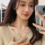 Ladies Light Luxury Bowknot Necklace Clavicle Chain, Specification:XL0338