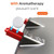 F4310 360-Degree Rotating Adjustable Car Three-Head Fan, Style:24V Cigarette Lighter