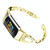 For Fitbit Charge 2 Diamond Metal Watch Band(Gold)