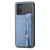 For Xiaomi Poco X4 Pro 5G Carbon Fiber Horizontal Flip Zipper Wallet Phone Case(Blue)