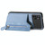 For Xiaomi Poco X4 Pro 5G Carbon Fiber Horizontal Flip Zipper Wallet Phone Case(Blue)