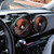 F622 Car Creative Folding Rotatable Double Head Electric Cooling Fan, Style:12V Cigarette Lighter