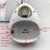 GH809 Egg-shaped Desktop Children Alarm Clock Bedside Cute Belling Clock(White)