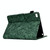 For iPad mini 1 / 2 / 3 / 4 / 5 Fortune Tree Pressure Flower PU Tablet Case with Wake-up / Sleep Function(Green)