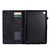 For iPad 10.2 2019 2020 / iPad 10.5 2017 2019 Fortune Tree Pressure Flower PU Tablet Case with Wake-up / Sleep Function(Black)