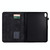 For iPad 10.9 2022 Fortune Tree Pressure Flower PU Tablet Case with Wake-up / Sleep Function(Black)