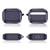 For AirPods Pro Photo Frame Carbon Fiber Series Earphone Case(Dark Blue)