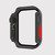 For Apple Watch Series SE 2 / 6 / SE / 5 / 4 40mm Film PC Watch Case with Detachable Button(Black)