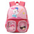 Kindergarten Children Cute Cartoon Backpack School Bag(Pink Rabbit)