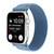 Elastic Nylon Braid Watch Band For Apple Watch Ultra 49mm&Watch Ultra 2 49mm / Series 9&8&7 45mm / SE 3&SE 2&6&SE&5&4 44mm / 3&2&1 42mm(Blue)